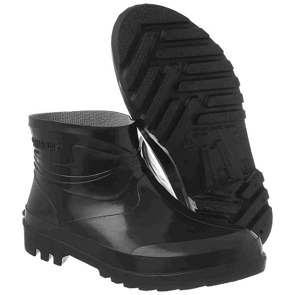 Bota PVC Flexivel Cano Curto