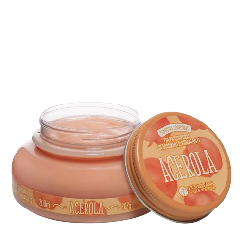 Polpa Corporal Desodorante Hidratante Acerola 200ml