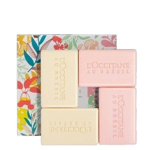 Kit 4 Sabonetes Perfumado em Barra Vegetal Vivre - L'Occitane