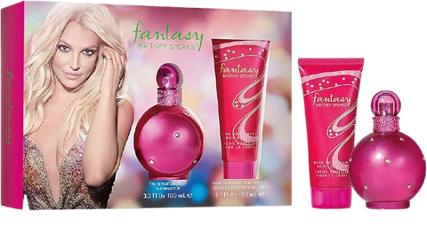 Coffret Fantasy Britney Spears ( Perfume 100ml + Body Soufflee 100ml )