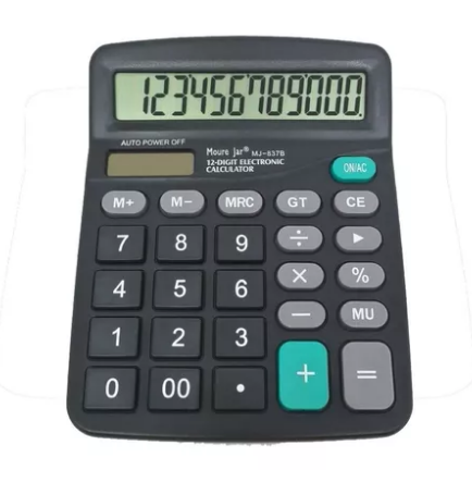 Calculadora De Mesa Comercial Escritório Display 12 Digitos