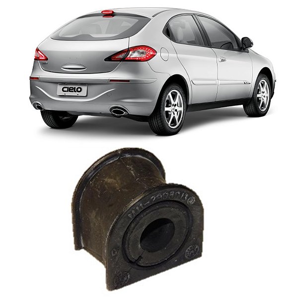 Bucha Barra Estabilizadora Dianteira Traseira Chery Cielo 2010 2011 2012