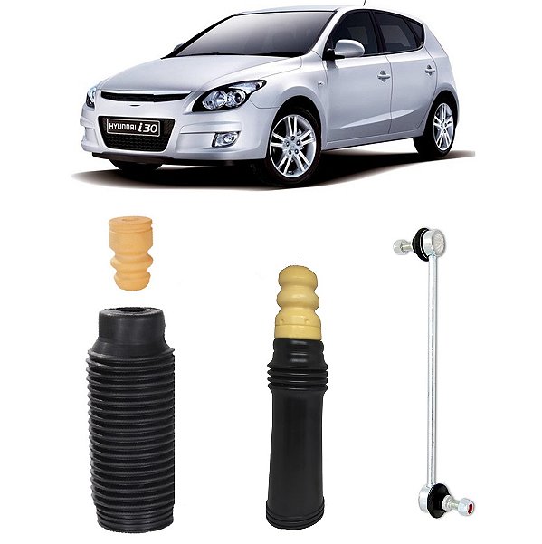 Kit Coifa Batente Amortecedor Dianteiro Traseiro Bieleta I30