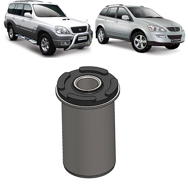 Bucha Maior Bandeja Inferior Hyundai Terracan 2003 2004 2005 2006 Ssangyong Actyon Actyon Sport 2006 2007 2008 2009 2010 2011 2012