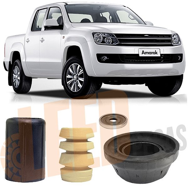 Kit Rolamento Batente Coxim Amortecedor Dianteiro Amarok 4X4 2010 2011 2012 2013 2014 2015 2016