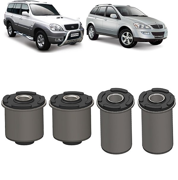 Kit Bucha Bandeja Inferior Hyundai Terracan 2003 2004 2005 2006 Ssangyong Actyon Actyon Sport 2006 2007 2008 2009 2010 2011 2012