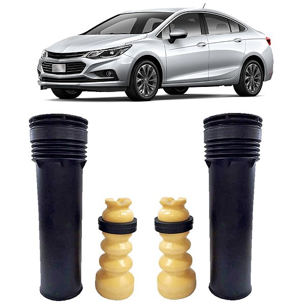 Kit Coifa Batente Amortecedor Traseiro Cruze 2017 2018 2019