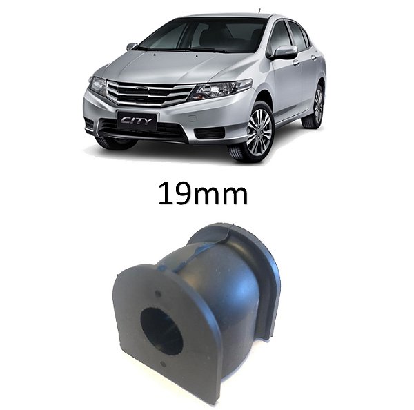 Bucha Barra Estabilizadora Dianteira Honda City 2009 2010 2011 2012 2013 2014 19mm