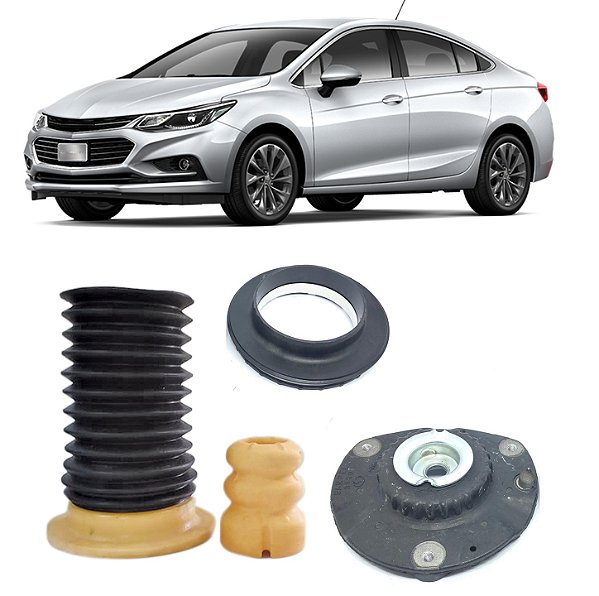 Kit Coifa Batente Rolamento Coxim Amortecedor Dianteiro Cruze 2017 2018 2019 2020