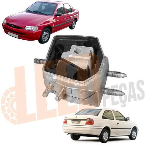 Calço Coxim Dianteiro Direito Motor Escort 1.6 1.8 1993 1994 Verona 1.6 1.8 1993 1994 1995 1996 Logus 1.6 1.8 2.0 1992 1993 1994 1995 1996 Pointer 1993 1994 1995 1996
