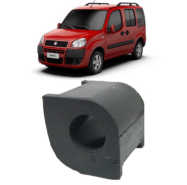 Bucha Barra Estabilizadora Traseira Doblo 2002 2003 2004 2005 2006 2007 2008 19mm