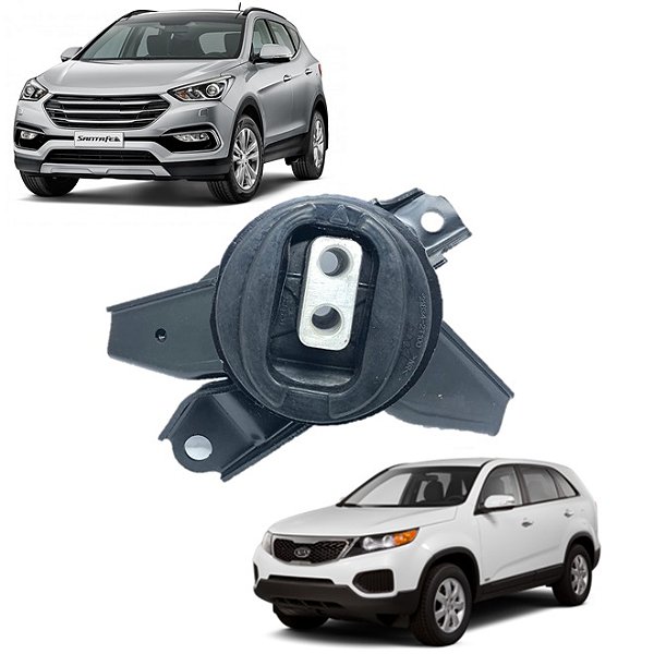 Calço Coxim Esquerdo Câmbio Hyundai Santa Fe 2013 2014 2015 2016 2017 2018 Sorento 2014 2016 2015