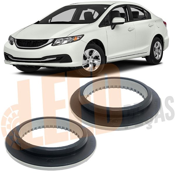 Kit Rolamento Amortecedor Dianteiro Honda Civic 2013 2014 2015 2016 2017