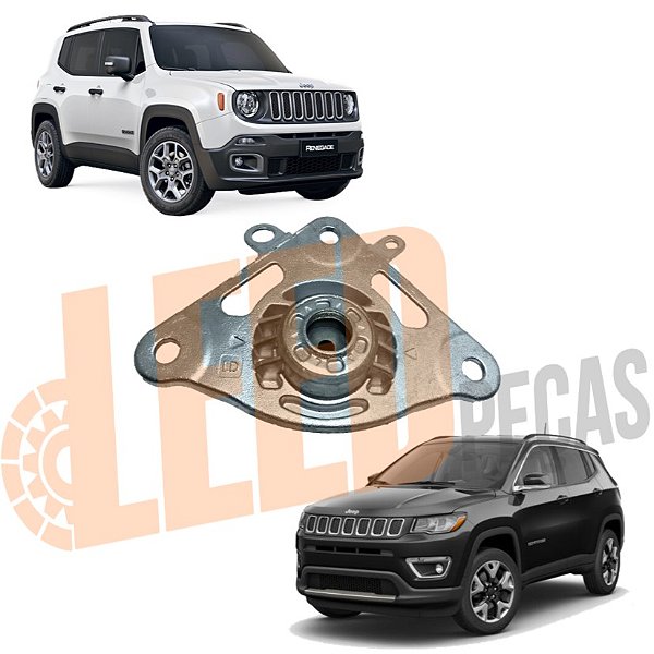 Coxim Amortecedor Traseiro Direito Jeep Renegade Compass 2015 2016 2017 2018