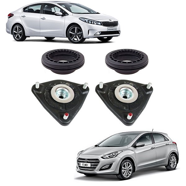 Kit Rolamento Coxim Amortecedor Dianteiro Hyundai I30 2015 2016 Kia Cerato 2015 2016
