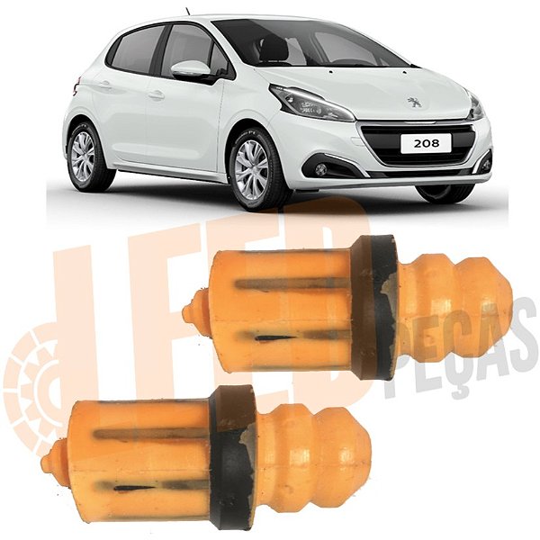 Kit Batente Amortecedor Traseiro Aircross 1.4 2012 2013 2014 2015 2016 2017 2018 2019
