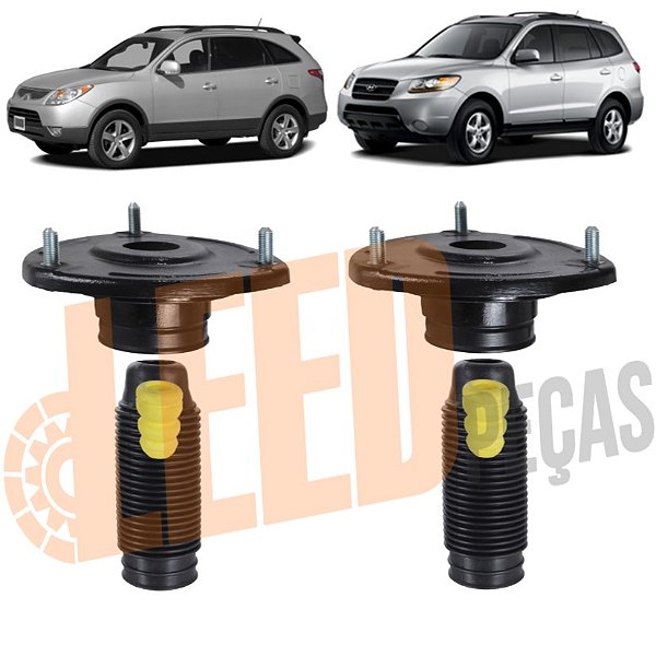 KIT COMPL.AMORT.DIANTEIRO HYUNDAI SANTA FE 2006/... VERA CRUZ 07/12 duplo