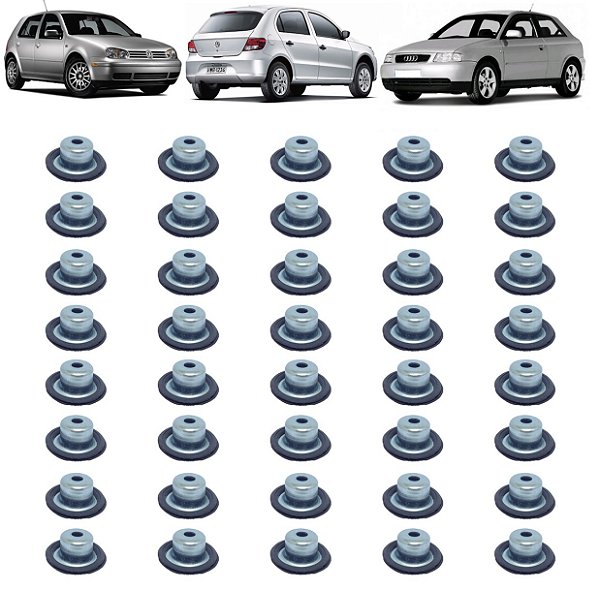 Kit 40 Kit Prato Assento Superior Mola Gol G5 Beetle Audi A3 Golf