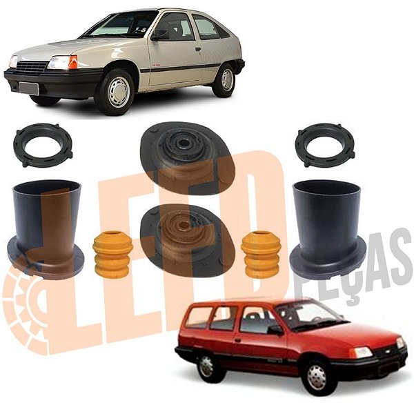 Kit Calço Batente Coxim Amortecedor Dianteiro Kadett Ipanema