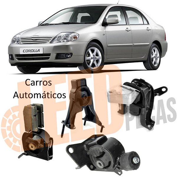 Coxim Frontal Motor Corolla 2002 2003 2004 2005 2006 2007 2008