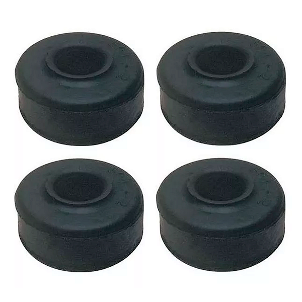 Kit 4 Buchas Superior Amortecedor Dianteiro Fusca 1500 1600