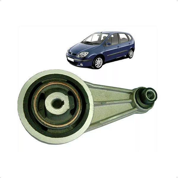 Coxim Traseiro Cambio Megane Scenic 2.0 8V Kangoo 1.6 8V 1997 1998 1999 2000 2001 2002 2003 2004 2005 2006