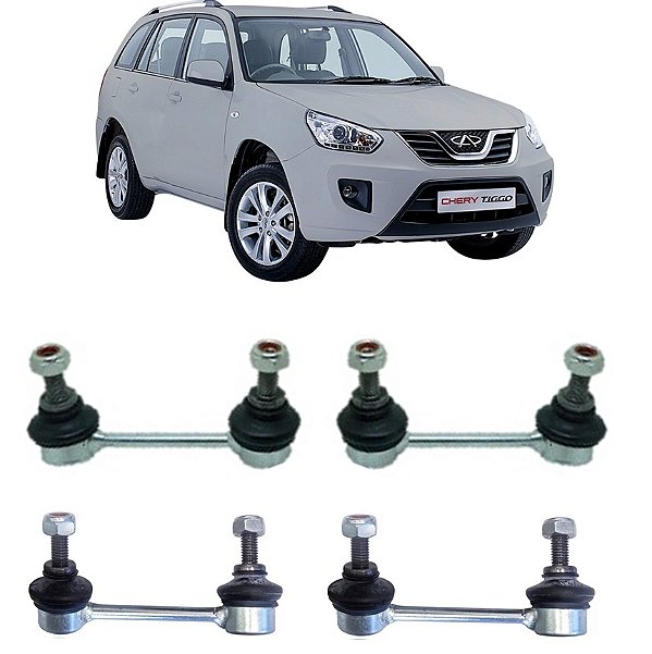 Kit Bieleta Dianteira Traseira Chery Tiggo 2009 - 2015