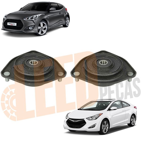 Kit Coxim Amortecedor Dianteiro Elantra 2012 2013 2014 2015 2016 Veloster 2012 2013