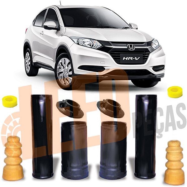 Kit Calço Coifa Batente Amortecedor Traseiro Honda HRV 2016 2017 2018