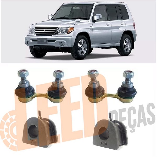 Kit Bucha Estabilizadora Bieleta Dianteira Pajero Tr4 IO