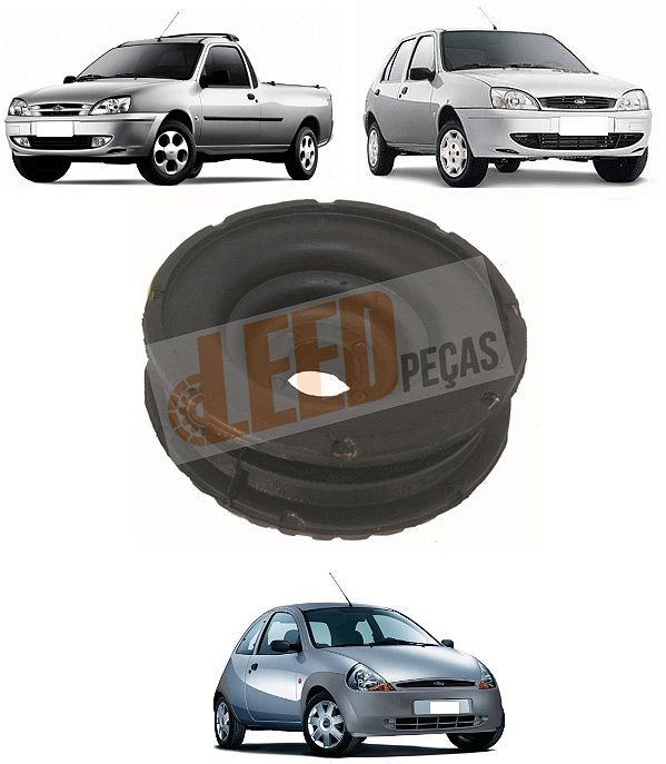 Coxim Amortecedor Dianteiro Fiesta Ka Courier