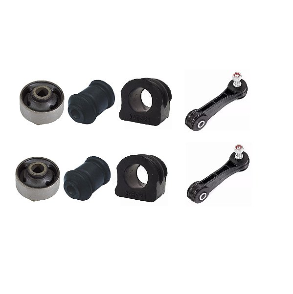 Kit Bucha Bandeja Barra Estabilizadora Bieleta Golf Audi A3