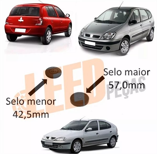 Kit Selos Traseiros Cabeçote Motor Clio Megane Scenic 1.6 2.0