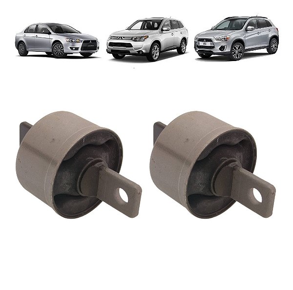 KIT BUCHA BRACO TENSOR SUSPENSAO TRASEIRA ASX 10/...OUTLANDER/LANCER 07/...COMPASS 07/17