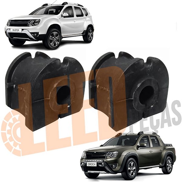 Kit Bucha Barra Estabilizadora Traseira Renault Duster 2012 2013 2014 2015 2016 2017 2018 2019  Oroch 2016 2017 2018 2019