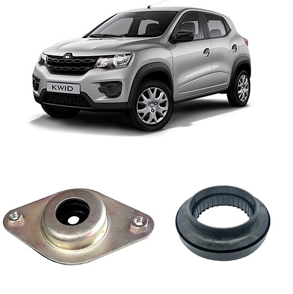 Kit Rolamento Coxim Amortecedor Dianteiro Kwid 2017 2018 2019 2020
