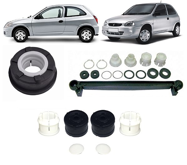 Kit Buchas Reparo Trambulador Cambio Corsa Celta