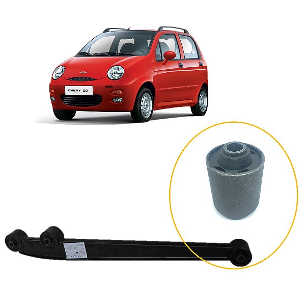 Bucha Maior Braço Suspensão Traseira Chery Qq 2011 2012 2013 2014 2015 2016 2017 2018 2019