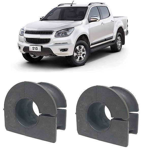 Kit Bucha Barra Estabilizadora Dianteira S10 2017 2018 2019 2020 Trailblazer 2015 2016 2017 2018 2019 2020 (27mm)