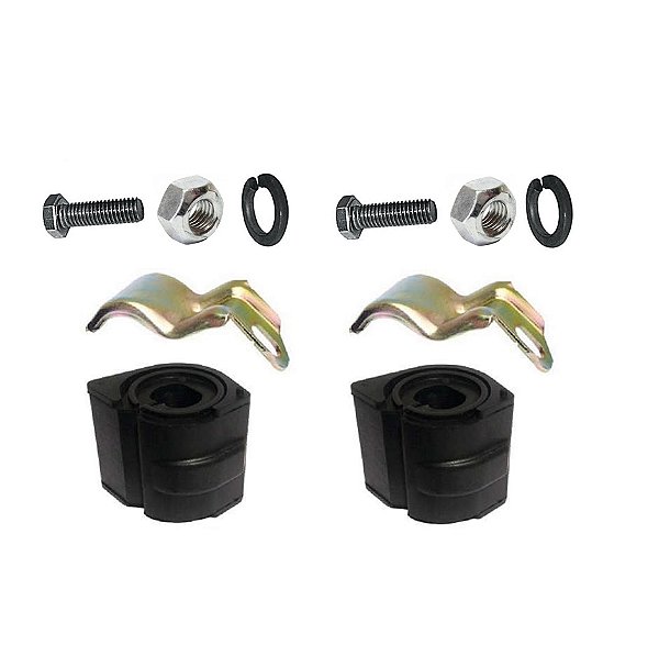 Kit Par Bucha Estabilizadora Dianteira.Citroen C3 2002 2012