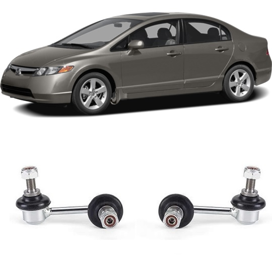 Kit Bieleta Dianteira New Civic 2006 2007 2008 2011 2012