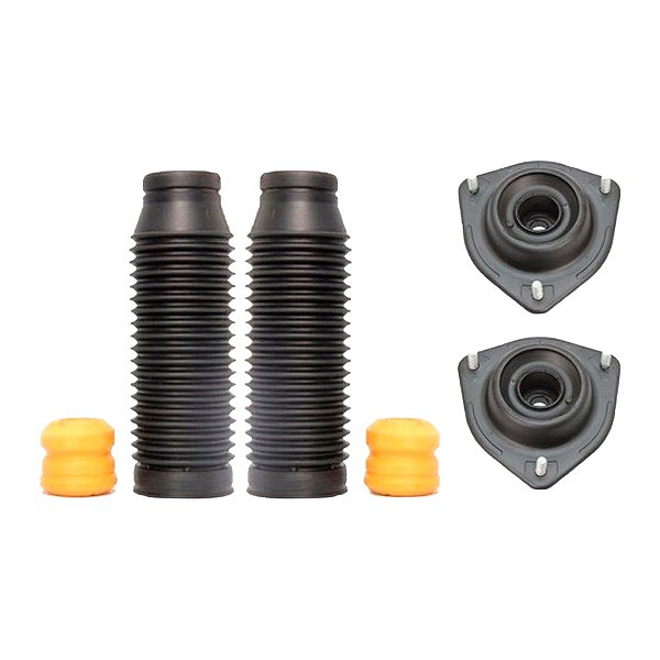 Kit Coxim Batente Coifa Amortecedor Dianteiro Jac J3 2010 2011 2012 2013 2014 2015 2016