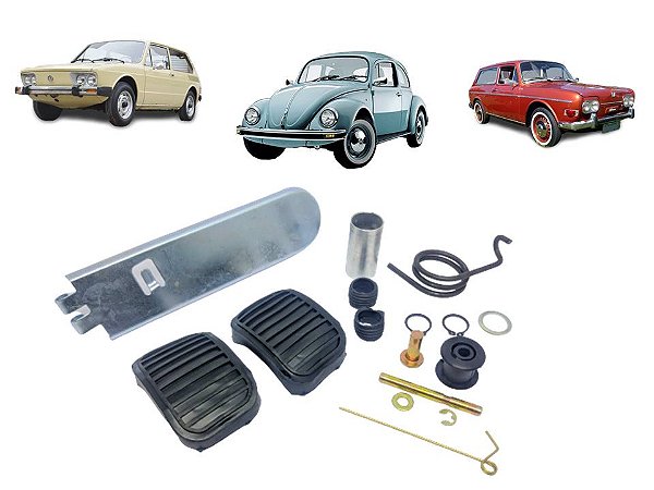 Kit Reparo Acelerador Freio Embreagem Fusca Brasilia Variant