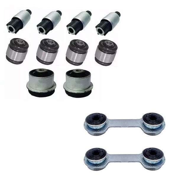 Kit Bieleta Bucha Eixo Suspensão Traseira Vectra 1997/2003