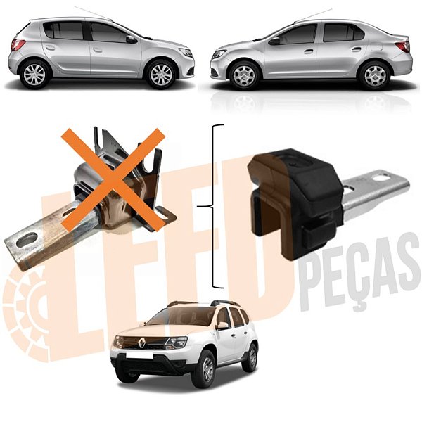 Refil Calço Coxim Esquerdo Câmbio Sandero 2015 2016 2017 2018 Logan 2014 2015 2016 2017 2018 Duster 2012 2013 2014 2015 2016 2017 2018