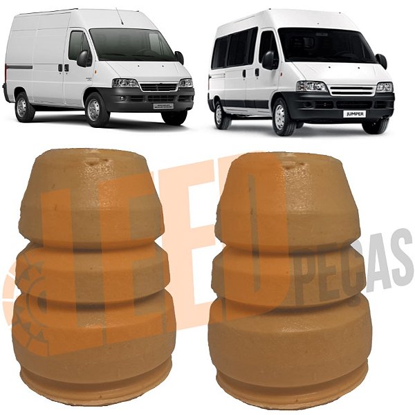 Kit Batente Amortecedor Traseiro Ducato Citroen Jumper Peugeot Boxer