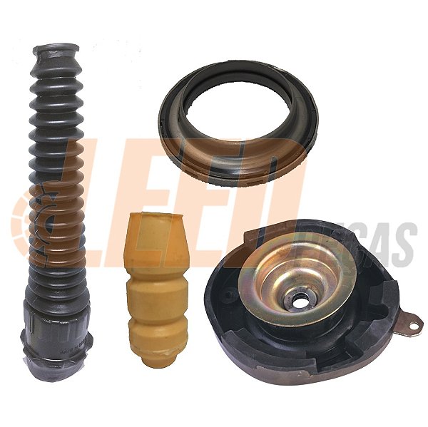 Kit Coifa Batente Coxim Amortecedor Dianteiro Scenic  1999 2000 2001 2002 2003 2004 2005 2006 2007 2008 2009 2010 Megane 1995 1996 1997 1998 1999 2000 2001 2002 2003 2004 2005 2006 R19 1994 1999