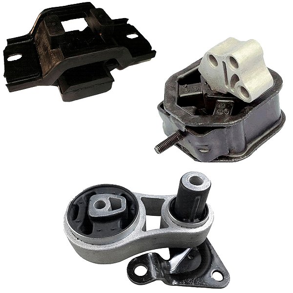 Kit Calço Coxim Direito Esquerdo Motor Ecosport Fiesta 1.0