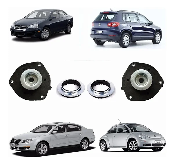 Coxim Amortecedor Tiguan Passat Jetta A3 Sportback Audi A3