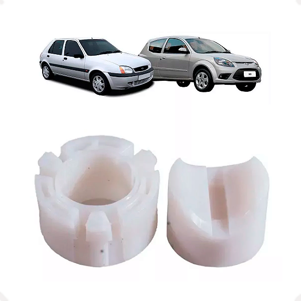 Kit Reparo Bucha Tucho Caixa Direção Ford Ka Fiesta Courier